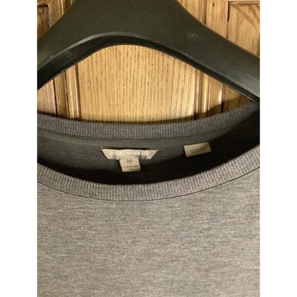 Royal Robbins Women’s Sweatshirt Tunic Travel Dress in Gray Tencel Size M - Picture 2 of 4